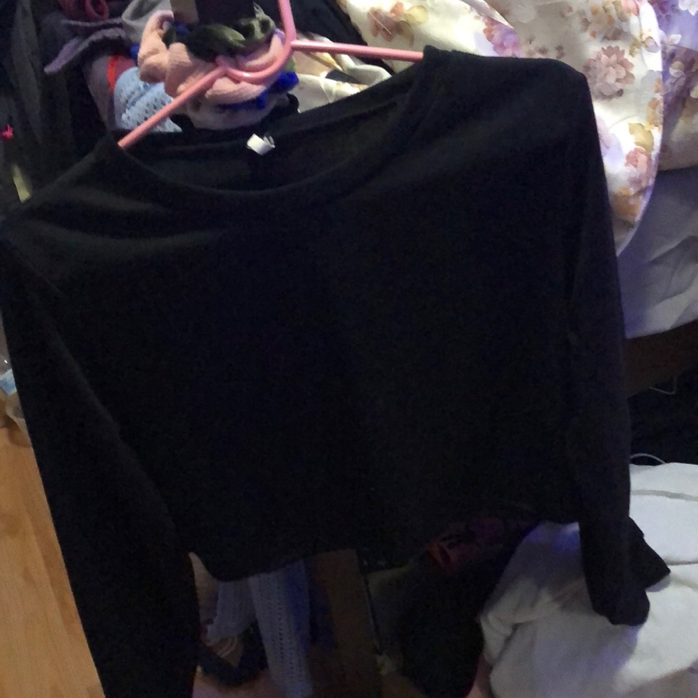 Longsleeve crop top